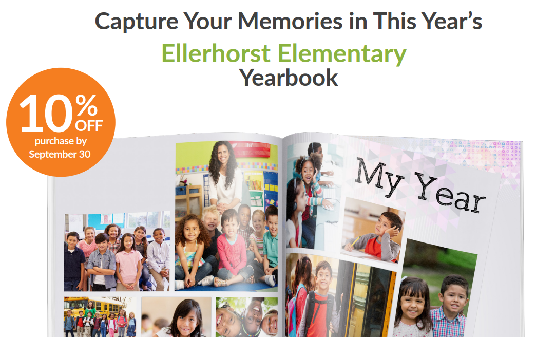  Ellerhorst Yearbook is available for purchase
